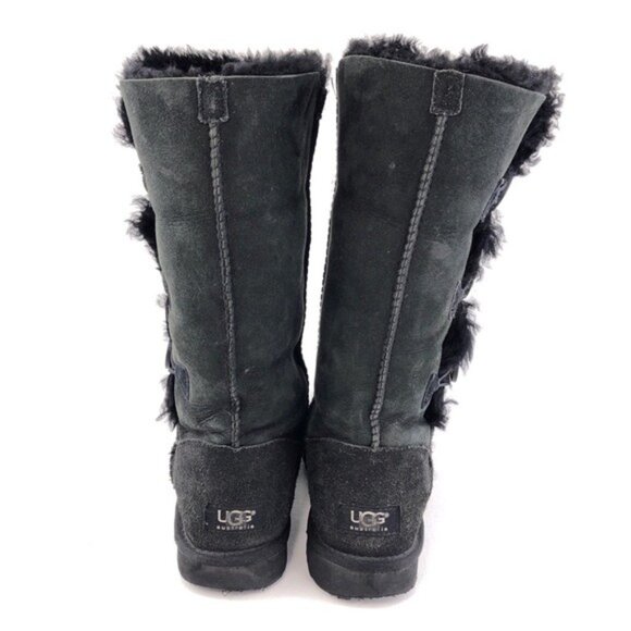 UGG Bailey Button Triplet Sheepskin Winter Boots 7 - Picture 6 of 12